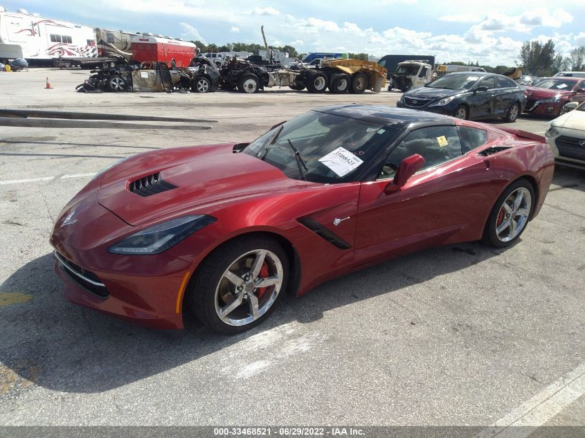 2014 CHEVROLET CORVETTE STINGRAY 3LT 1G1YE2D7XE5102464