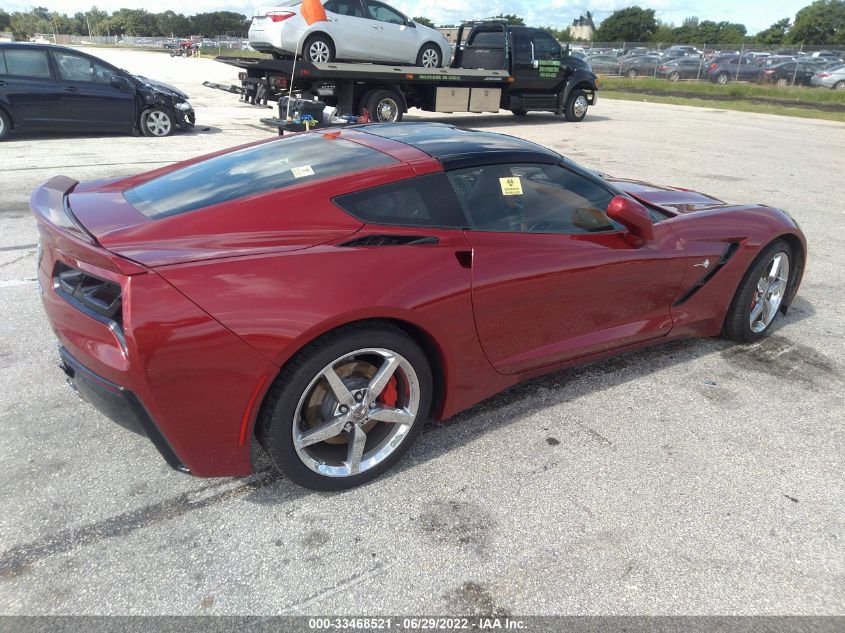 2014 CHEVROLET CORVETTE STINGRAY 3LT 1G1YE2D7XE5102464