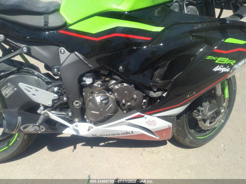 2021 KAWASAKI ZX636 K JKBZXJG11MA014549
