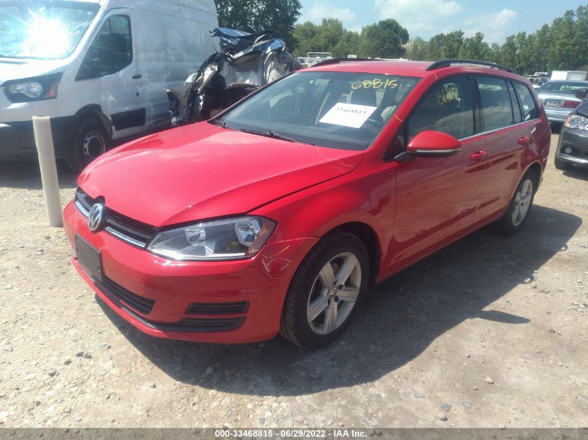 2015 VOLKSWAGEN GOLF SPORTWAGEN TDI S 3VWCA7AU6FM507315