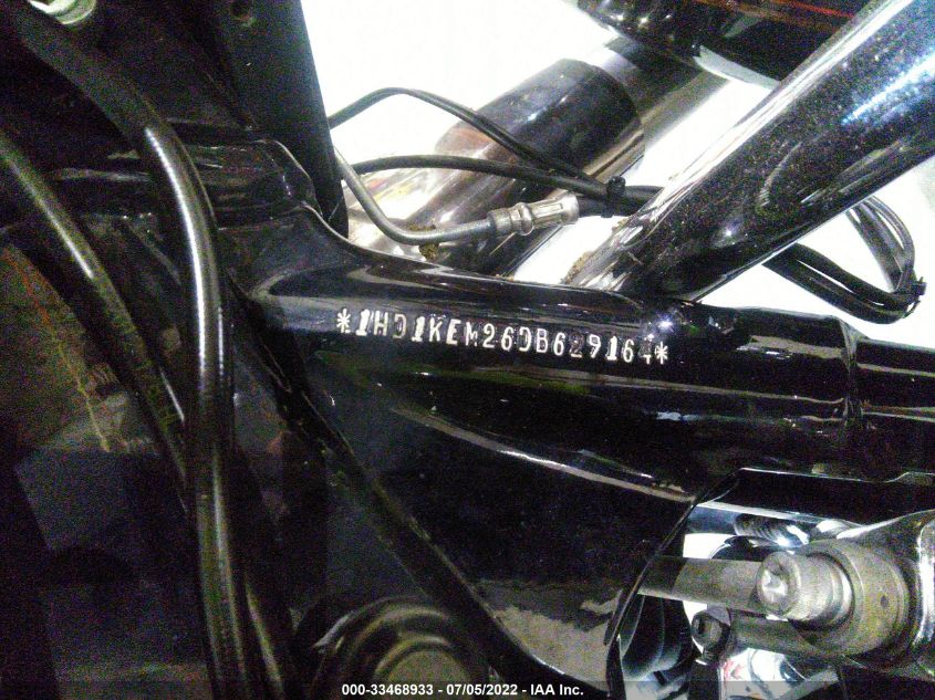 2013 HARLEY-DAVIDSON FLHTK ELECTRA GLIDE ULT LTD/ANN 1HD1KEM26DB629164