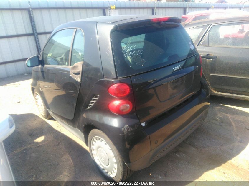 2013 SMART FORTWO PURE/PASSION WMEEJ3BA4DK660208