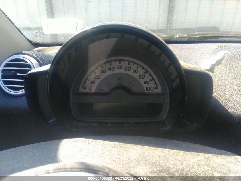 2013 SMART FORTWO PURE/PASSION WMEEJ3BA4DK660208