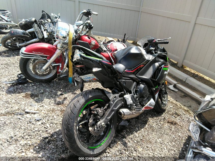 2022 KAWASAKI EX650 N ML5EXEN17NDA69250