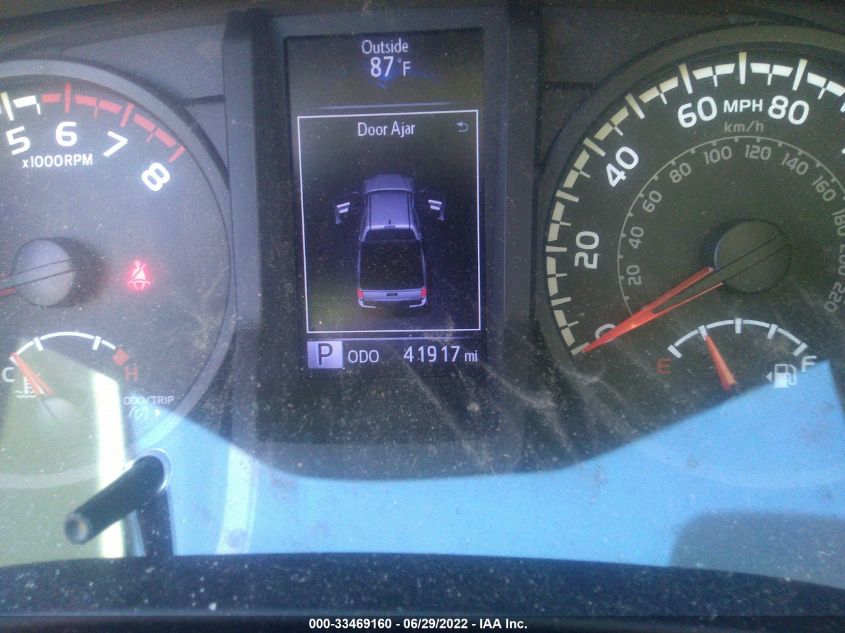 2019 TOYOTA TACOMA 2WD SR/SR5 5TFAX5GN1KX145766