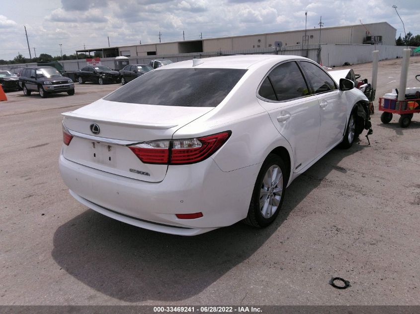 2015 LEXUS ES 300H HYBRID JTHBW1GG0F2093498