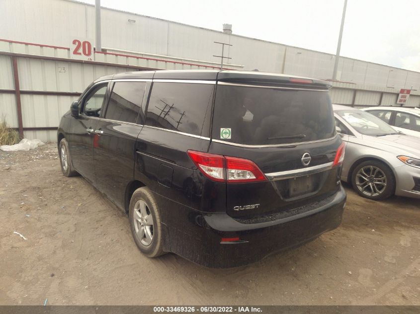 2014 NISSAN QUEST S/SV/SL/LE JN8AE2KP8E9107994