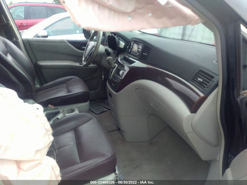 2014 NISSAN QUEST S/SV/SL/LE JN8AE2KP8E9107994