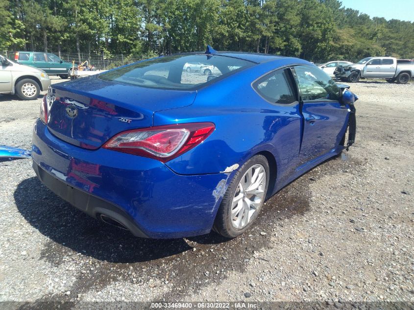 2013 HYUNDAI GENESIS COUPE 2.0T KMHHT6KD3DU098612
