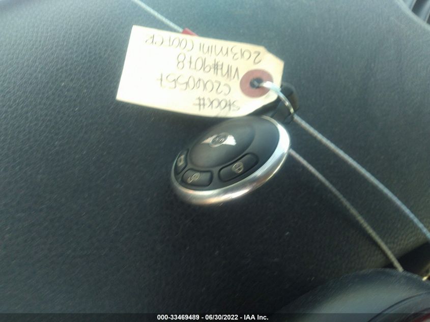 2013 MINI COOPER HARDTOP WMWSU3C56DT689078