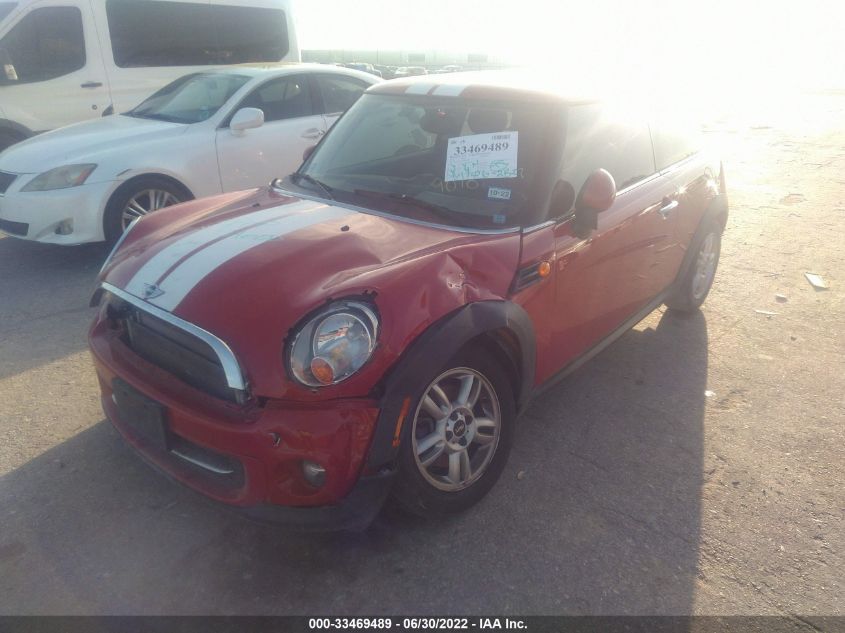 2013 MINI COOPER HARDTOP WMWSU3C56DT689078