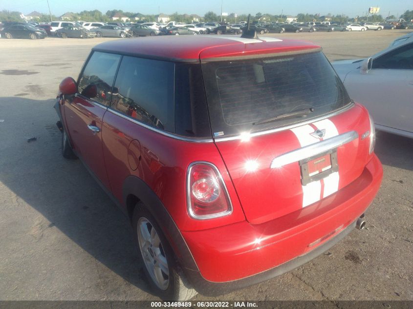 2013 MINI COOPER HARDTOP WMWSU3C56DT689078