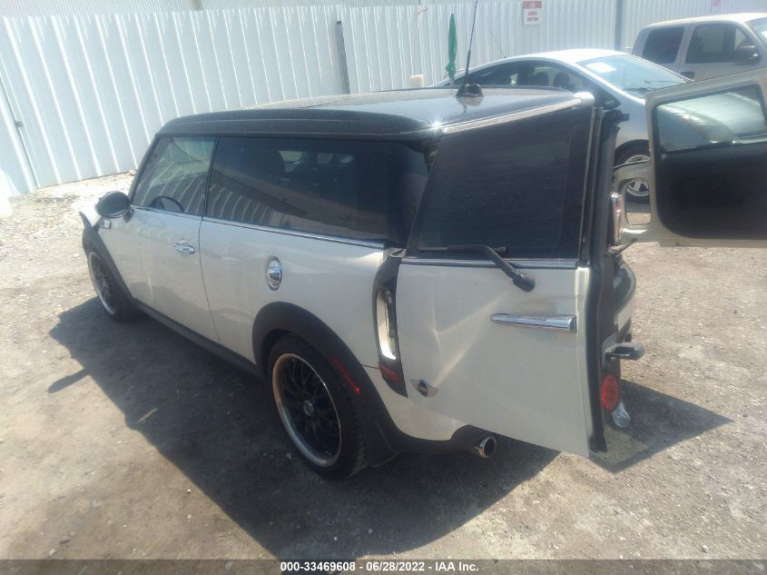 2013 MINI COOPER CLUBMAN S WMWZG3C53DT576436
