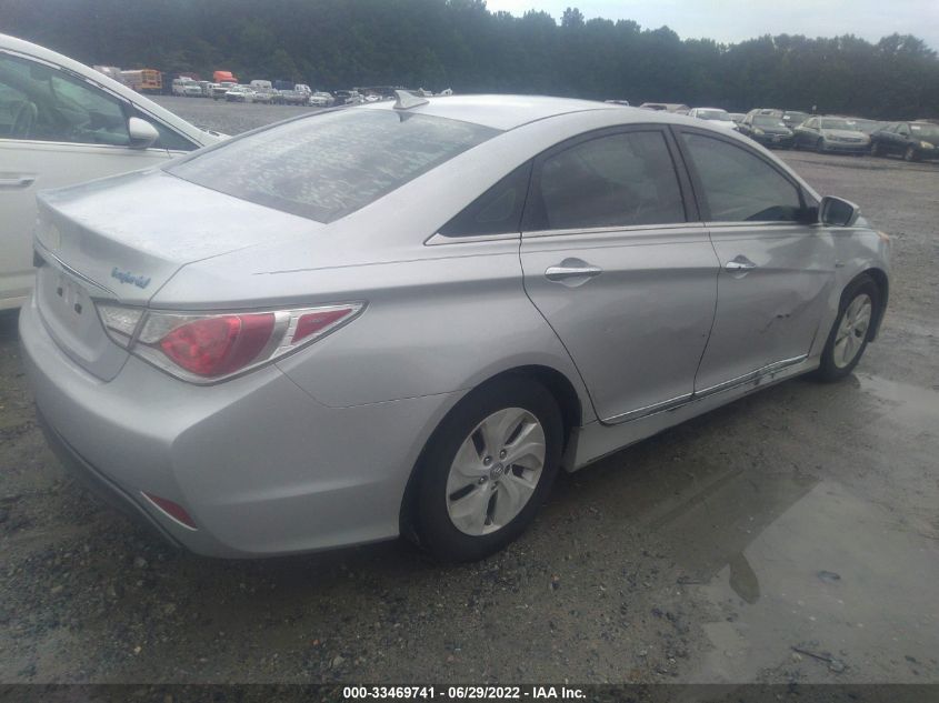 2014 HYUNDAI SONATA HYBRID KMHEC4A47EA108523