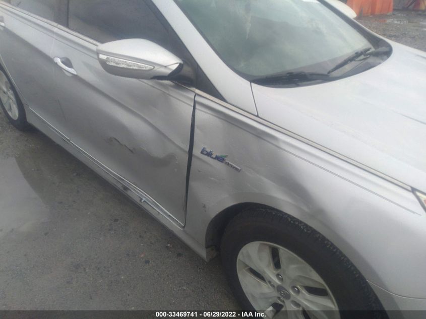 2014 HYUNDAI SONATA HYBRID KMHEC4A47EA108523