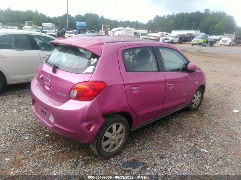 2014 MITSUBISHI MIRAGE ES ML32A4HJ0EH025390