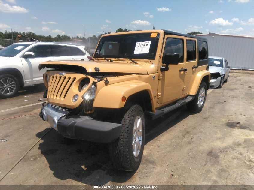 2014 JEEP WRANGLER UNLIMITED SAHARA 1C4BJWEG2EL103344