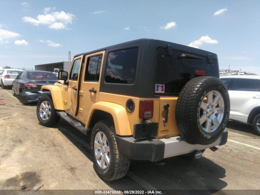 2014 JEEP WRANGLER UNLIMITED SAHARA 1C4BJWEG2EL103344