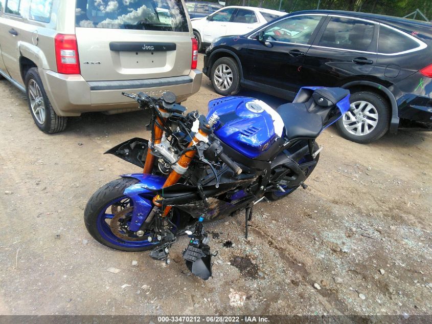 2019 YAMAHA YZFR6 JYARJ28E3KA004908