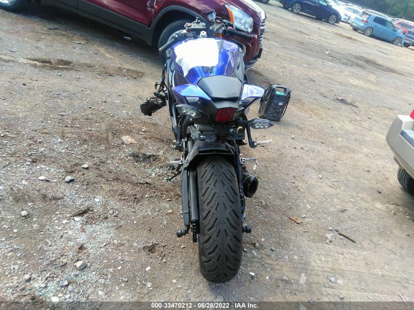 2019 YAMAHA YZFR6 JYARJ28E3KA004908