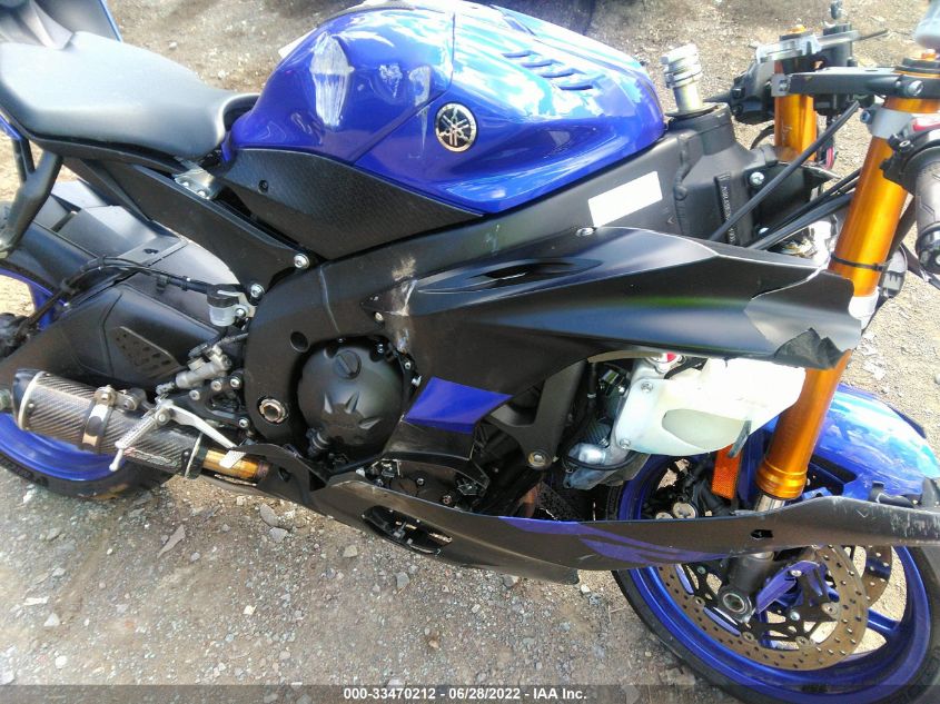 2019 YAMAHA YZFR6 JYARJ28E3KA004908