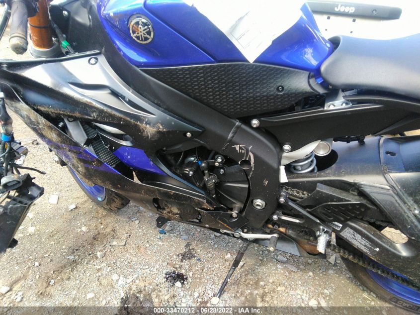 2019 YAMAHA YZFR6 JYARJ28E3KA004908