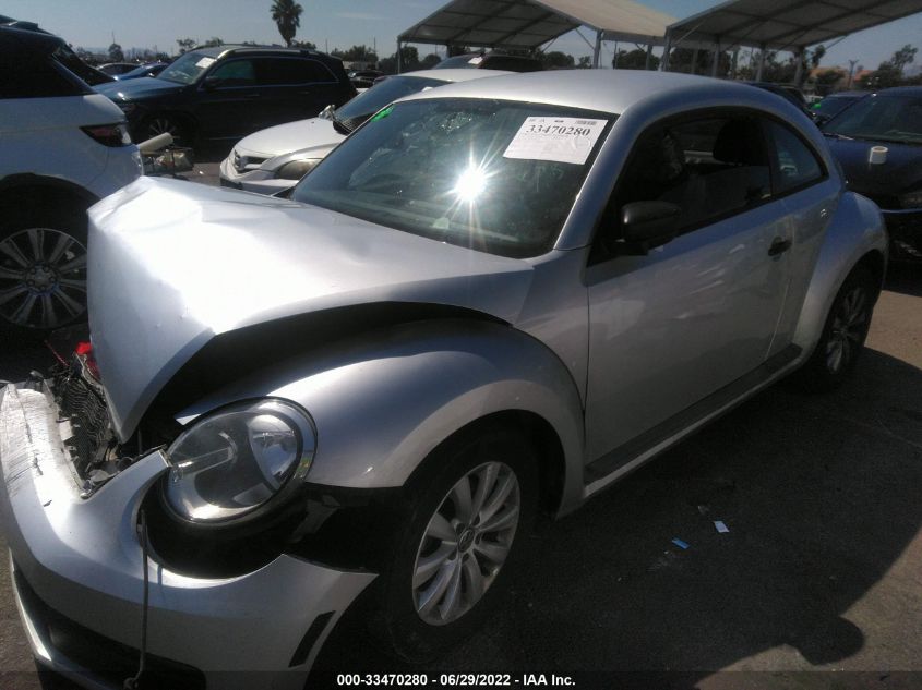 2014 VOLKSWAGEN BEETLE COUPE 1.8T ENTRY 3VWF17AT2EM640589