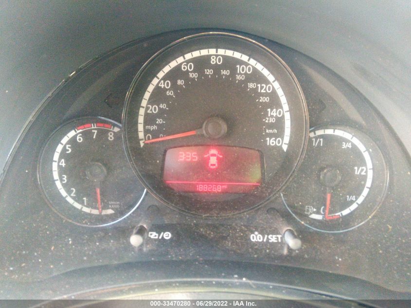 2014 VOLKSWAGEN BEETLE COUPE 1.8T ENTRY 3VWF17AT2EM640589
