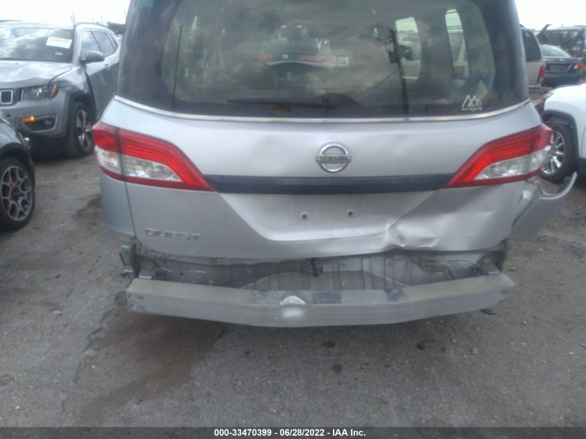 2015 NISSAN QUEST SV/S/PLATINUM/SL JN8AE2KP5F9131221