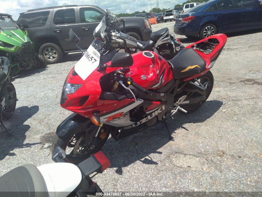 2005 SUZUKI GSX-R600 K JS1GN7CAX52101744