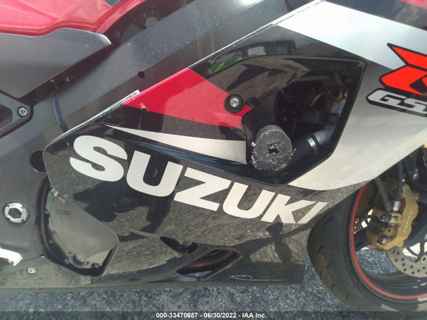 2005 SUZUKI GSX-R600 K JS1GN7CAX52101744