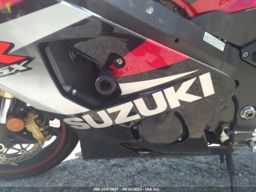 2005 SUZUKI GSX-R600 K JS1GN7CAX52101744
