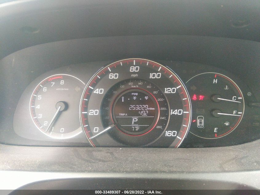 2013 HONDA ACCORD CPE EX-L 1HGCT1B89DA018124