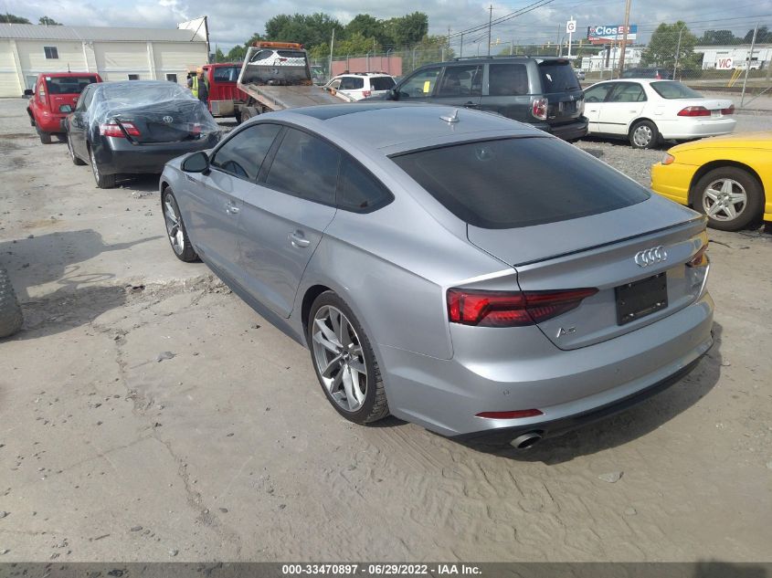 2019 AUDI A5 SPORTBACK PREMIUM PLUS WAUENCF56KA006536