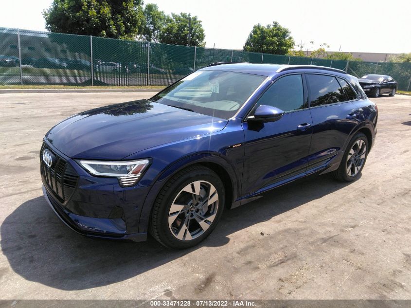 2022 AUDI E-TRON PREMIUM WA1AAAGE1NB007277