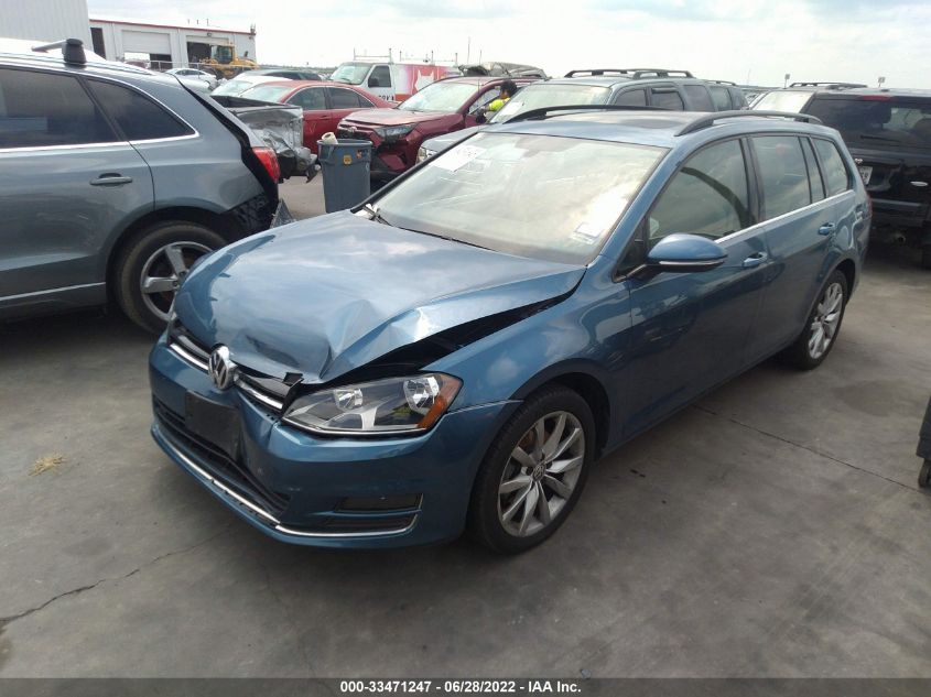 2015 VOLKSWAGEN GOLF SPORTWAGEN TSI SE 3VWC17AU9FM505381