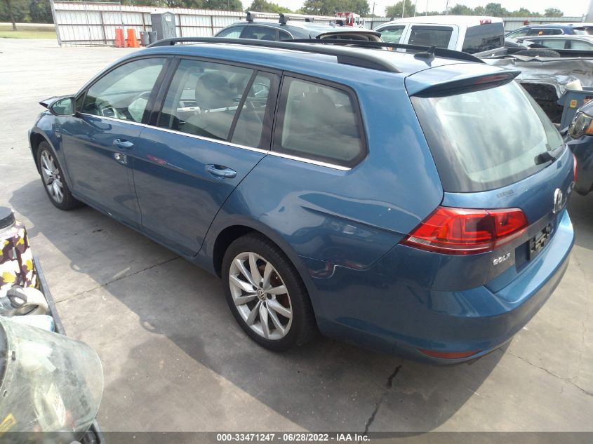 2015 VOLKSWAGEN GOLF SPORTWAGEN TSI SE 3VWC17AU9FM505381