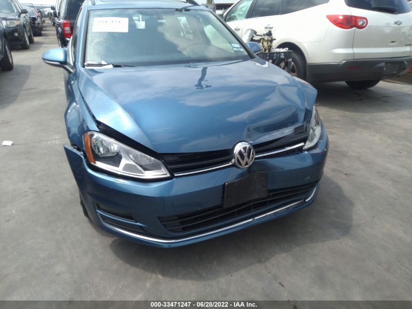 2015 VOLKSWAGEN GOLF SPORTWAGEN TSI SE 3VWC17AU9FM505381
