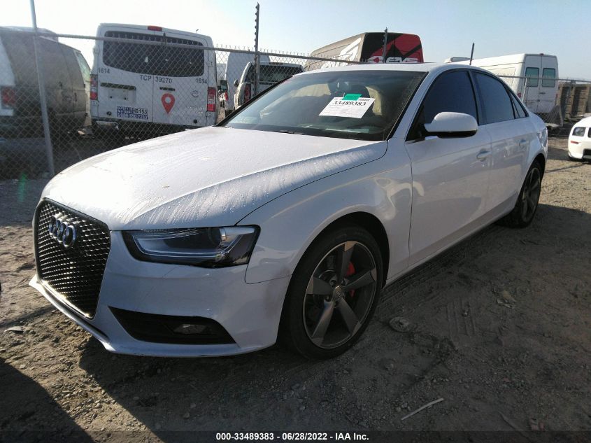 2013 AUDI A4 PREMIUM WAUAFAFLXDN033071
