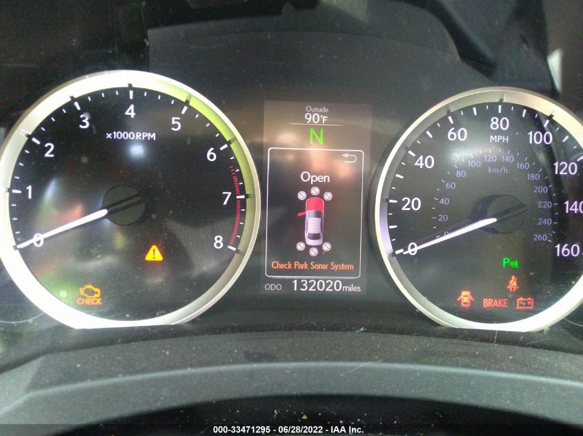 2014 LEXUS IS 350 JTHBE1D26E5000671