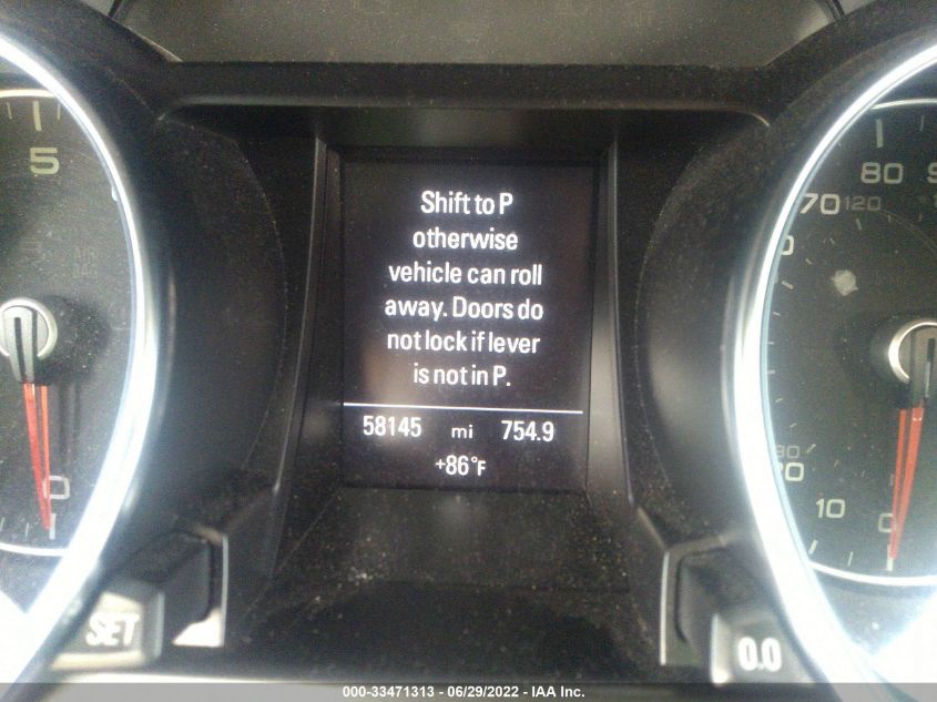 2014 AUDI A5 PREMIUM PLUS WAULFAFRXEA004286