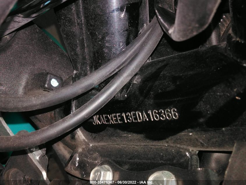 2014 KAWASAKI EX650 E JKAEXEE13EDA16366