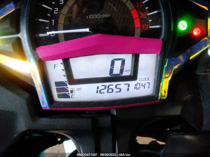 2014 KAWASAKI EX650 E JKAEXEE13EDA16366