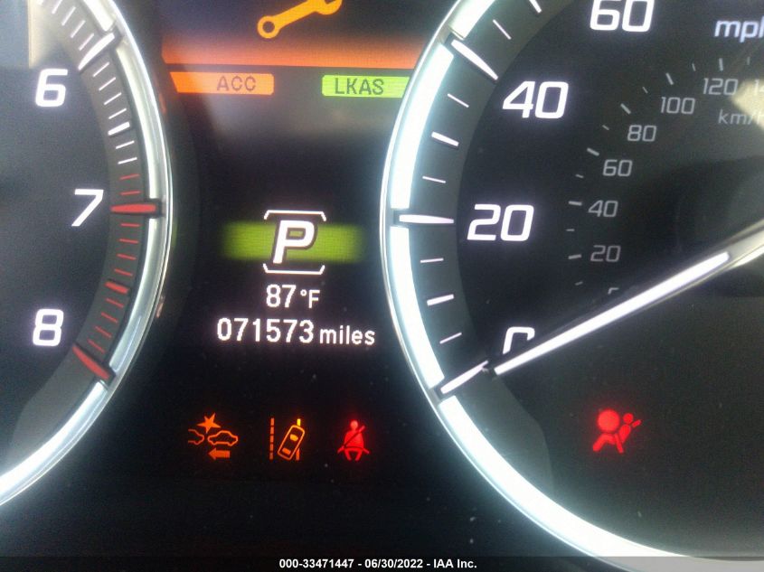 2019 ACURA TLX 19UUB2F31KA002587