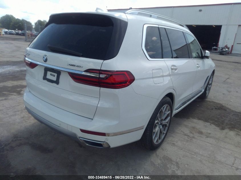 2020 BMW X7 XDRIVE40I 5UXCW2C09L9B92863