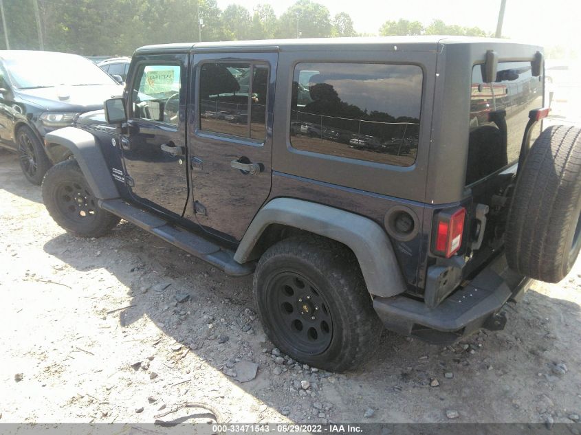 2013 JEEP WRANGLER UNLIMITED SPORT 1C4HJWDG7DL555817