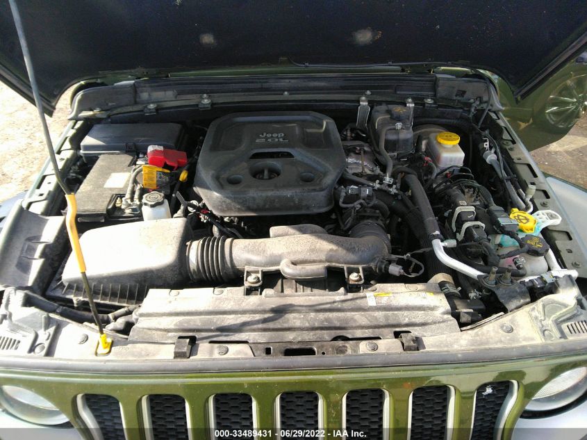 2021 JEEP WRANGLER UNLIMITED SAHARA 1C4HJXEN5MW625817