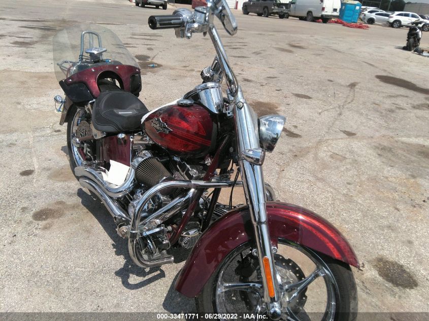 2012 HARLEY-DAVIDSON FLSTSE3 CVO SOFTAIL CONVERTIBLE 1HD1PY915CB958665