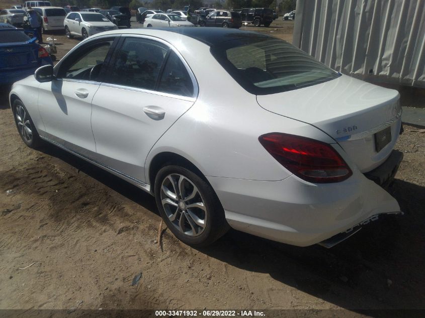 2015 MERCEDES-BENZ C-CLASS C 300 55SWF4KB4FU021201