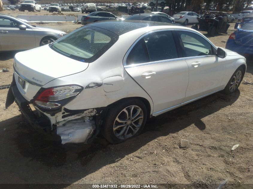 2015 MERCEDES-BENZ C-CLASS C 300 55SWF4KB4FU021201